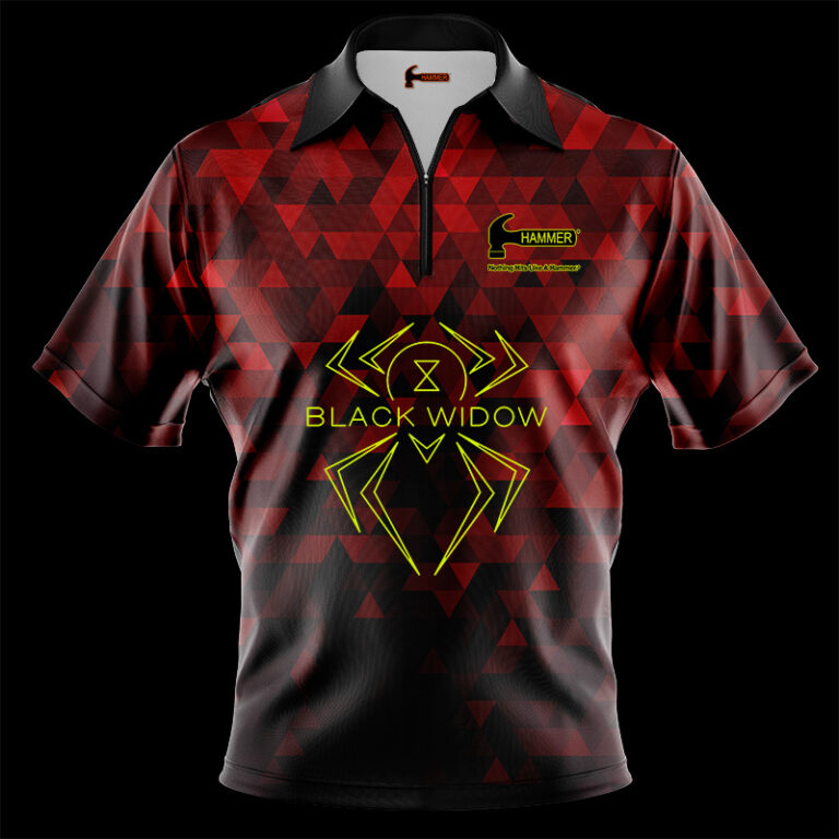 Hammer Black Widow Hybrid 2.0 Bowling Polo - Hammer Bowling Gear